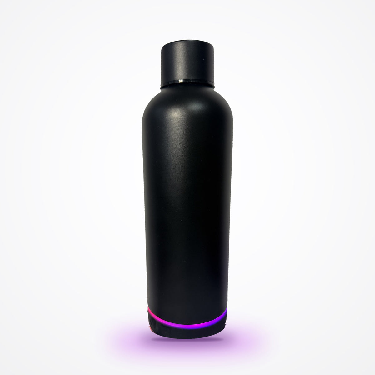 Termos cu boxă Bluetooth integrată, 430 ml – oțel inoxidabil, lumini LED